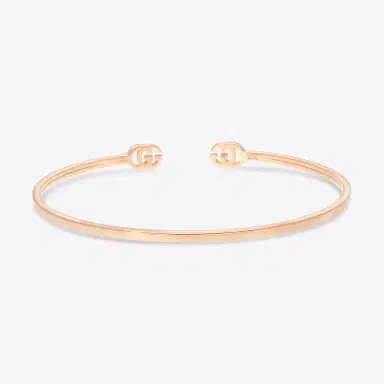 Gucci Gucci GG Running 18K Rose Gold Bracelet YBA481663002016 - M (6.7 by The Solist | Thumbnail 3