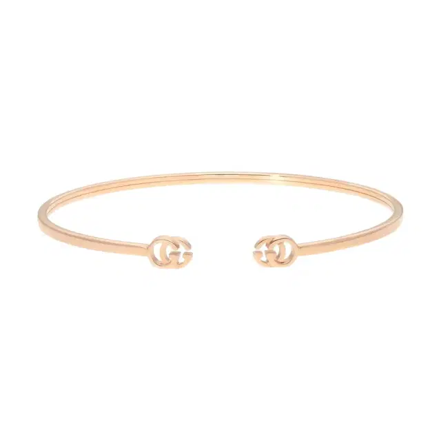 Gucci Gucci GG Running 18K Rose Gold Bracelet YBA481663002016 - M (6.7 by The Solist