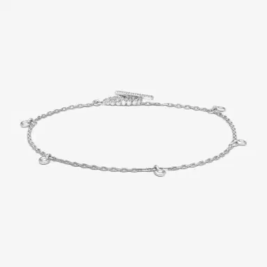 Gucci Gucci GG Running 18K White Gold Diamond Charm Bracelet YBA481671002018 - M (6.7 by The Solist | Thumbnail 2 Gucci Gucci GG Running 18K White Gold Diamond Charm Bracelet YBA481671002018 - M (6.7 by The Solist | Thumbnail 2