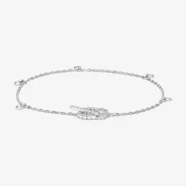 Gucci Gucci GG Running 18K White Gold Diamond Charm Bracelet YBA481671002018 - L (7 by The Solist | Thumbnail 3 Gucci Gucci GG Running 18K White Gold Diamond Charm Bracelet YBA481671002018 - L (7 by The Solist | Thumbnail 3