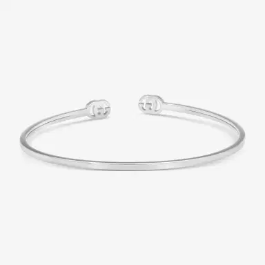 Gucci Gucci GG Running 18K White Gold Diamond Cuff Bracelet YBA481662002016 - S (6.3 by The Solist | Thumbnail 3 Gucci Gucci GG Running 18K White Gold Diamond Cuff Bracelet YBA481662002016 - S (6.3 by The Solist | Thumbnail 3