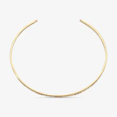 Gucci Gucci Icon 18K Rose Gold Thin Bangle Bracelet YBA434524002017 - S (6.3 by The Solist | Thumbnail 3