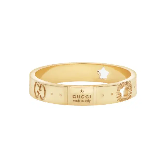 Gucci Gucci Icon 18K Yellow Gold Band Ring YBC607339001021 - by The Solist