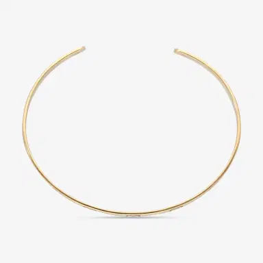 Gucci Gucci Icon 18K Yellow Gold Thin Bangle Bracelet YBA434524001017 - M (6.7 by The Solist | Thumbnail 2