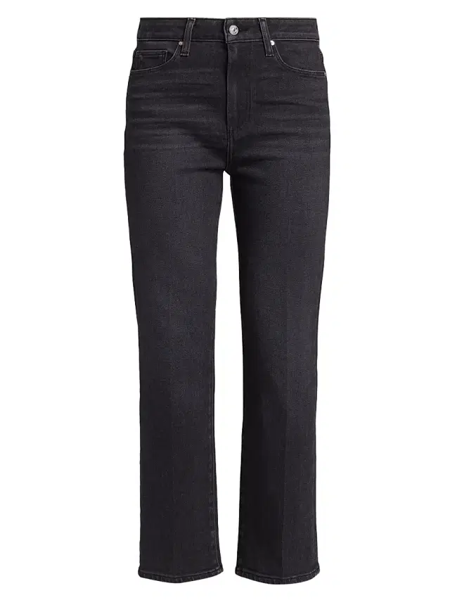 Women's Mason Straight-Leg Ankle Jeans - Ink Black