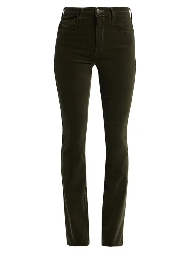 L'AGENCE Women's Stevie High-Rise Skinny Jeans - Deep Olive