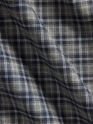 Polo Ralph Lauren Men's Plaid Cotton Shirt - Grey Navy Heather Multi - Size XXL | Thumbnail 6 Polo Ralph Lauren Men's Plaid Cotton Shirt - Grey Navy Heather Multi - Size XXL | Thumbnail 6