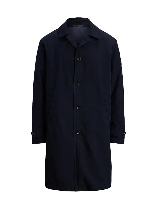 Polo Ralph Lauren Men's Single-Breasted Button-Front Coat - Collection Navy