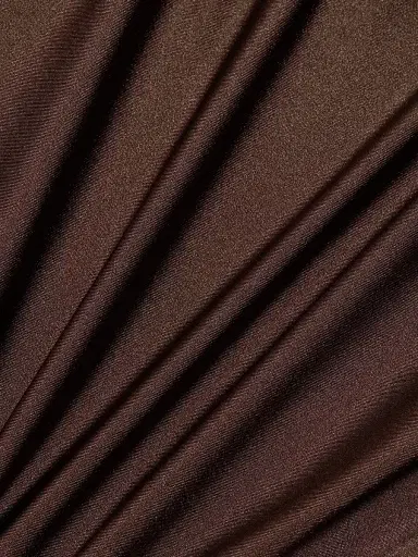 Et Ochs Women's Fallon Ruched Wrap Minidress - Chocolate | Thumbnail 7