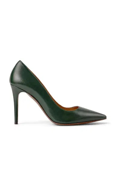 Ralph Lauren Collection Tenney 95 MM Goatskin Pump | Thumbnail 1
