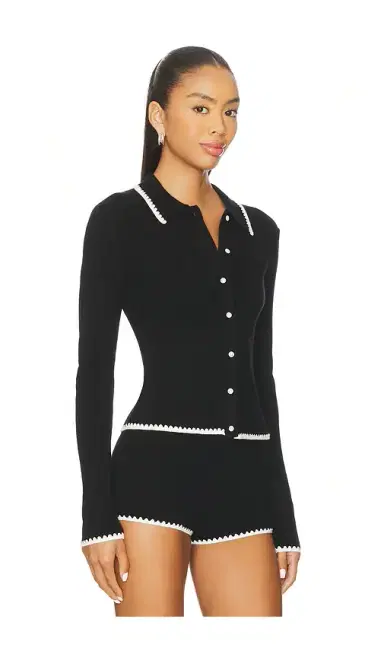 Lovers and Friends Lillie Polo Cardigan | Thumbnail 2