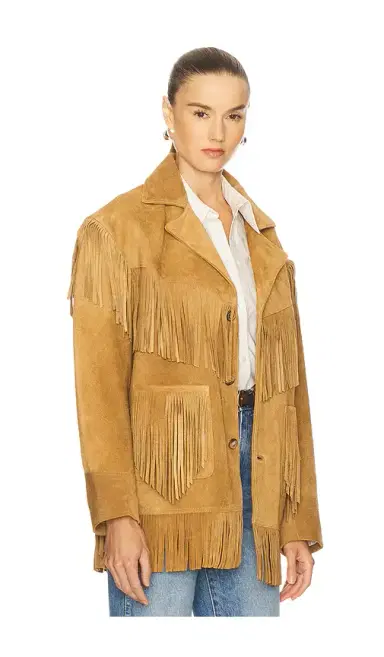 Polo Ralph Lauren Fringe Suede Western Jacket | Thumbnail 2 Polo Ralph Lauren Fringe Suede Western Jacket | Thumbnail 2