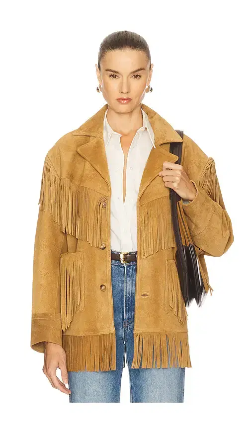 Fringe Suede Western Jacket