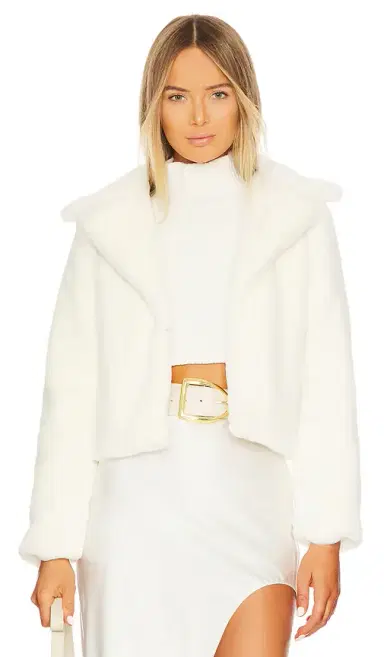 MORE TO COME Payton Faux Fur Jacket | Thumbnail 1
