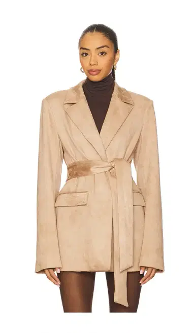 Lovers and Friends Eva Faux Suede Jacket | Thumbnail 1