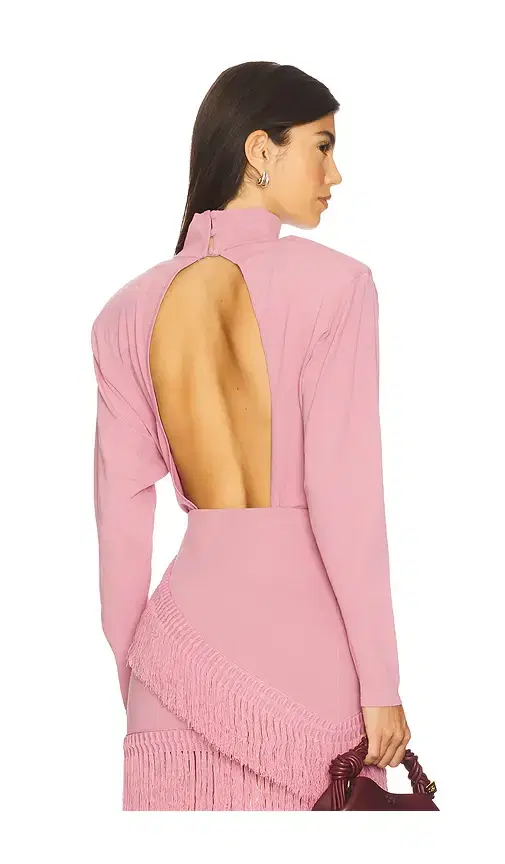 Dodiee Sarah Open Back Bodysuit