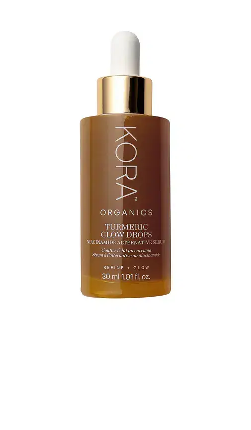 KORA Organics Turmeric Glow Drops Niacinamide Alternative Serum 30ml