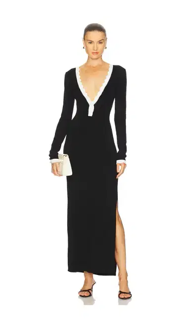 SEVEN WONDERS Milenia Sleeved Maxi Dress | Thumbnail 1