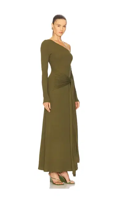 SEVEN WONDERS Bianca One Shoulder Maxi Dress | Thumbnail 2