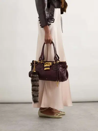 Chloé Paddington Embellished Leather Tote | Thumbnail 2 Chloé Paddington Embellished Leather Tote | Thumbnail 2