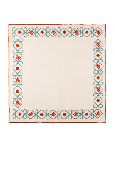 Misette Embroidered Linen Napkins Set Of 4 | Thumbnail 2