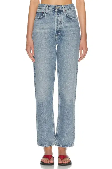 AGOLDE 90s Pinch Waist High Rise Straight Jeans | Thumbnail 3
