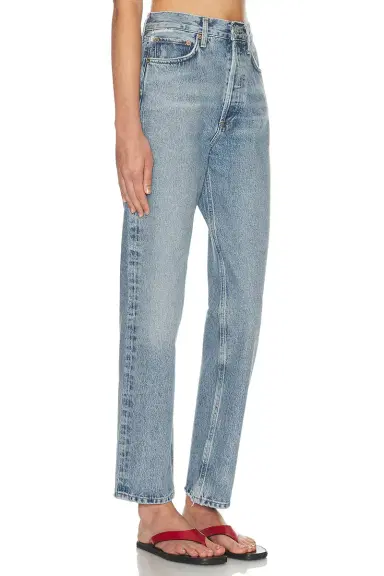 AGOLDE 90s Pinch Waist High Rise Straight Jeans | Thumbnail 4