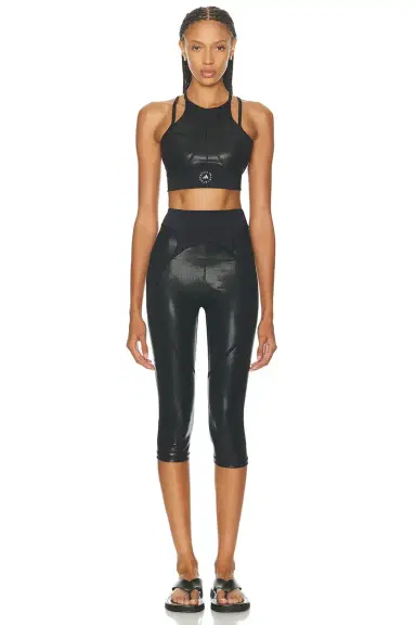 adidas by Stella McCartney TruePurpose Training Micro Dot Crop Top | Thumbnail 4