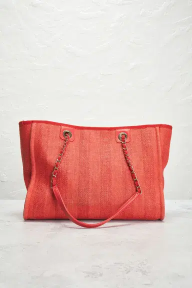 Chanel Chanel Deauville GM Tote Bag | Thumbnail 3 Chanel Chanel Deauville GM Tote Bag | Thumbnail 3