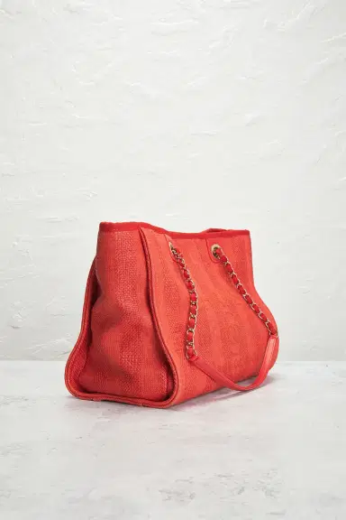 Chanel Chanel Deauville GM Tote Bag | Thumbnail 4 Chanel Chanel Deauville GM Tote Bag | Thumbnail 4