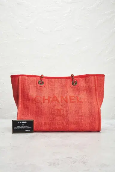 Chanel Chanel Deauville GM Tote Bag | Thumbnail 10 Chanel Chanel Deauville GM Tote Bag | Thumbnail 10