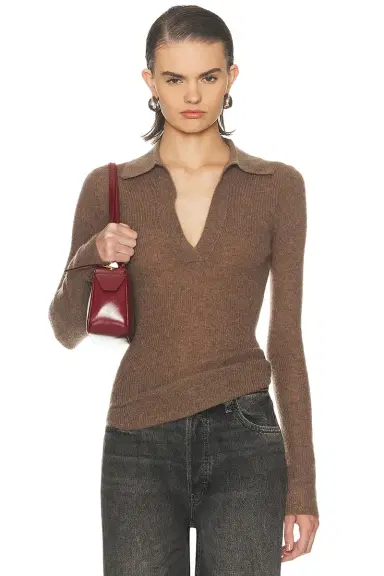 Citizens of Humanity Simone Polo Sweater | Thumbnail 3 Citizens of Humanity Simone Polo Sweater | Thumbnail 3