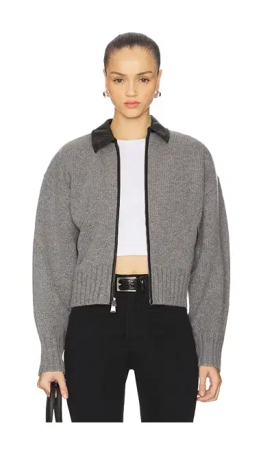 SIMKHAI Zofia Zipper Cardigan | Thumbnail 1