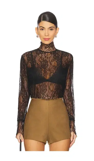 Nonchalant Label Mary Lace Top | Thumbnail 1