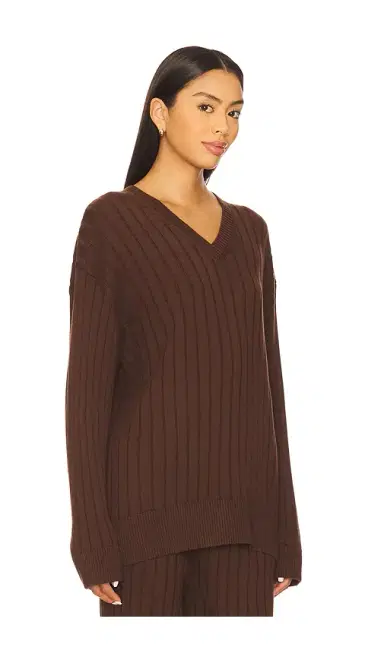 House of Harlow 1960 x REVOLVE Irvina Ribbed V Neck | Thumbnail 2