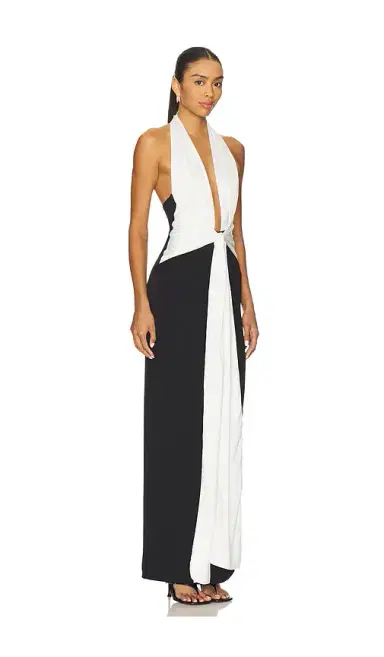 Nookie Chiara Halter Gown | Thumbnail 2