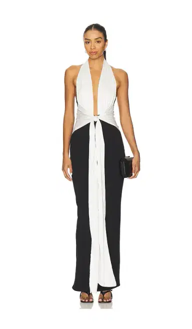 Nookie Chiara Halter Gown | Thumbnail 1