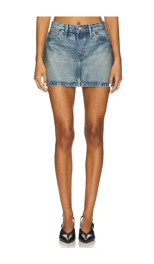 Coated Good 90s Mini Skirt