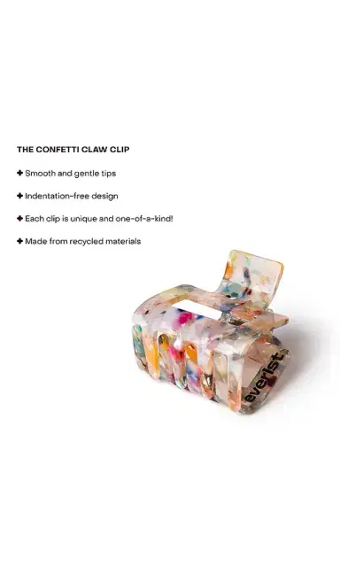 Everist The Confetti Claw Clip Small | Thumbnail 2 Everist The Confetti Claw Clip Small | Thumbnail 2