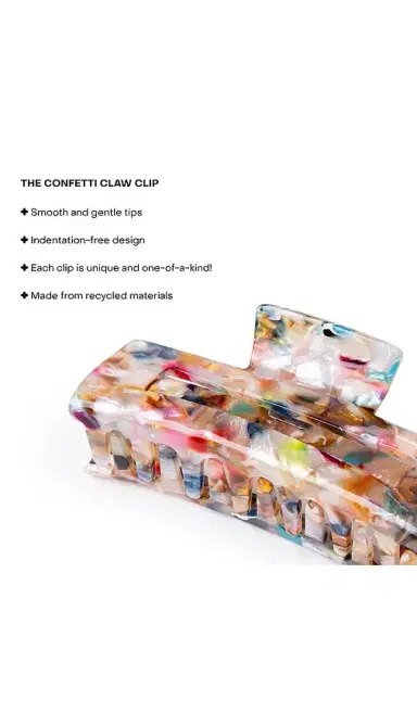 Everist The Confetti Claw Clip Large | Thumbnail 2 Everist The Confetti Claw Clip Large | Thumbnail 2