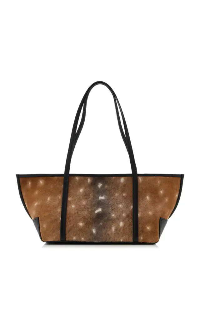 St. Agni Fawn Leather Bateau Tote Bag