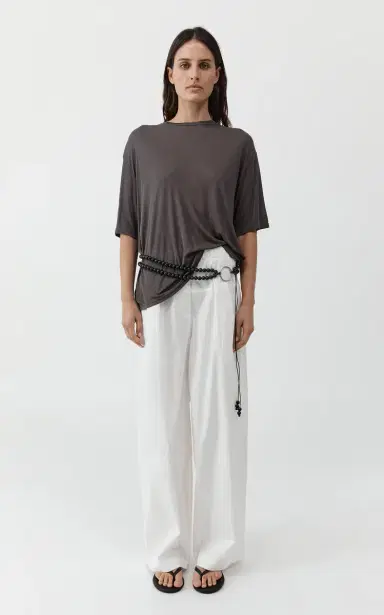 St. Agni Relaxed Tencel Jersey T-Shirt | Thumbnail 7