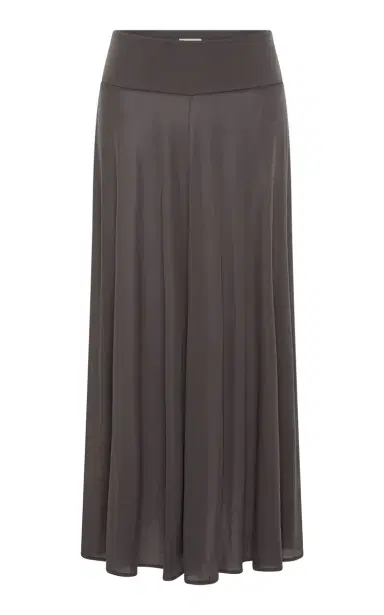 St. Agni Low-Rise Tencel Jersey Midi Skirt | Thumbnail 1