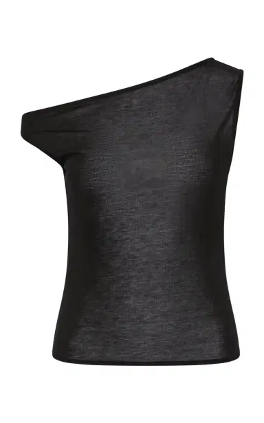 St. Agni Asymmetric Tencel Jersey Top | Thumbnail 1 St. Agni Asymmetric Tencel Jersey Top | Thumbnail 1