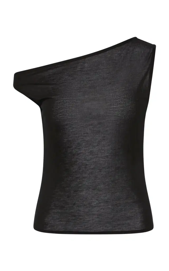 Asymmetric Tencel Jersey Top