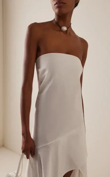 St. Agni Strapless Cotton Oxford Midi Dress | Thumbnail 7 St. Agni Strapless Cotton Oxford Midi Dress | Thumbnail 7