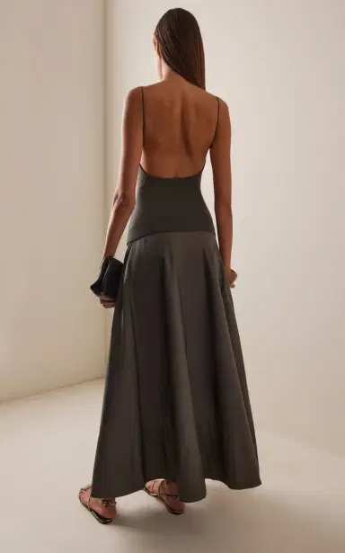 St. Agni Backless Circle-Hem Maxi Dress | Thumbnail 12