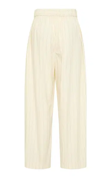 St. Agni Everyday Relaxed Striped Cotton-Blend Wide-Leg Pants | Thumbnail 13 St. Agni Everyday Relaxed Striped Cotton-Blend Wide-Leg Pants | Thumbnail 13