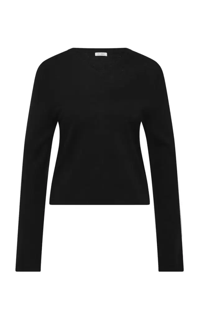 V-Neck Merino-Wool Sweater