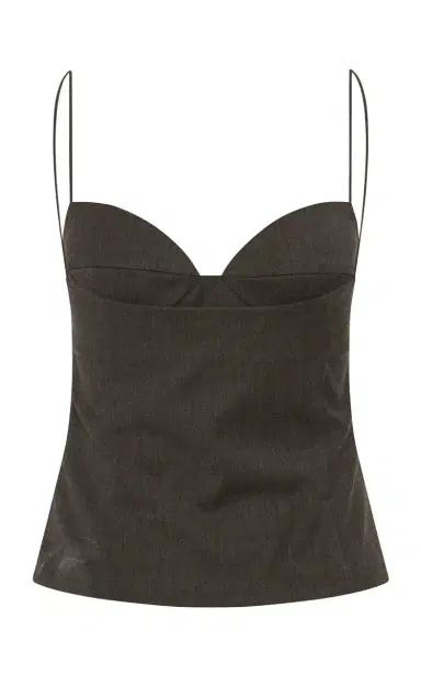 St. Agni Paneled Wool-Blend Cami Top | Thumbnail 13